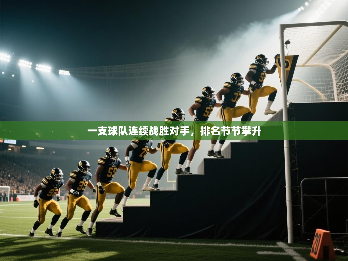 一支球队连续战胜对手，排名节节攀升